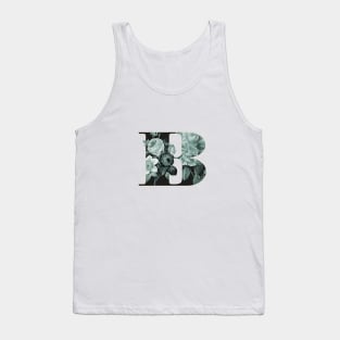 Flower Alphabet B Tank Top